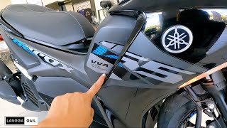 Yamaha Aerox 155 Glossy Black Langga Gail MotoVlog [upl. by Esserac342]