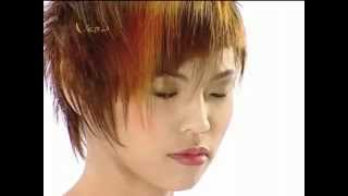 Spiked haircuts for Ladypixie short Women hairstyles李宇春髮型Vern ScissorsHairstyle 8 [upl. by Latrice]