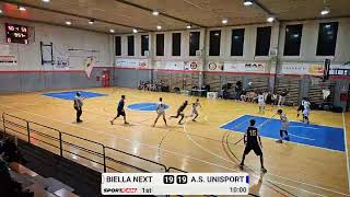 Biella Next vs AS Unisport  02022024 [upl. by Arramas963]