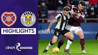 Hearts 20 StMirren  Hosts seal victory with sublime freekick  cinch Premiership [upl. by Atsyrk]