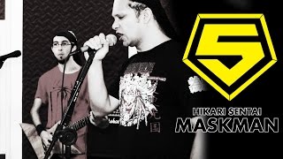 Defensores da Luz Maskman 光戦隊マスクマン  OP Rock Cover by Project Dragons [upl. by Kcorb966]