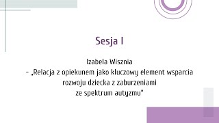 Rola dorosłych w budowaniu zdrowych relacji w obliczu kryzysu psychicznego dzieci i młodzieżysesja1 [upl. by Cherian]