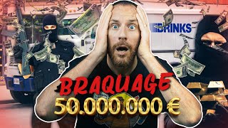 Braquage SPECTACULAIRE dun fourgon blindé à Amsterdam  de 50 MILLIONS 💰 HVI [upl. by Einavoj]