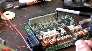 Mercedes 500SL R129 roof controller repair 1298200097 [upl. by Otsuj]