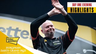 SUCCESS IN SINDELFINGEN  Day One Evening Highlights  2023 European Darts Grand Prix [upl. by Adora]