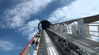 California Screamin Roller Coaster Front Seat POV Disneyland Disney California Adventure 1080p HD [upl. by Favianus]