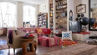 Interior Design — Tour An Eclectic SoHo Loft Filled With Personality [upl. by Yecnahc]