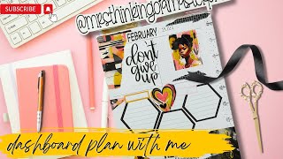 Abstract Love February Goals Plan with me [upl. by Htabmas948]