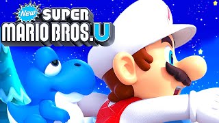 New Super Mario Bros U Walkthrough Part 4  Frosted Glacier 100 [upl. by Trbor]