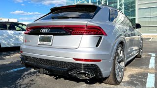 2023 Audi RSQ8 Quattro Florett Silver Metallic 591HP  InDepth Video Walk Around [upl. by Aninay649]