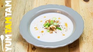 BlumenkohlSuppe  AsiaStyle mit Kokosmilch  yumtamtam [upl. by Iad384]