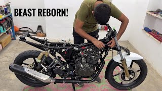 Rebuild Timelapse  TVS Apache RTR 160180 Old Model [upl. by Amelia]