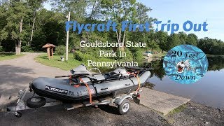 Flycraft First Trip Out Gouldsboro State Park [upl. by Hairu928]