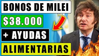 💣quotMilei 38000  Ayudas Alimentarias en Enero para Jubilados y Pensionados Ansesquot [upl. by Jacques]