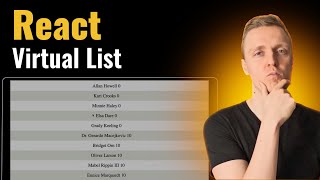 React List StepbyStep Tutorial [upl. by Esille]