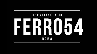 Ferro54  Capodanno nel Restaurant Club zona Trastevere  Porta Portese [upl. by Aim42]