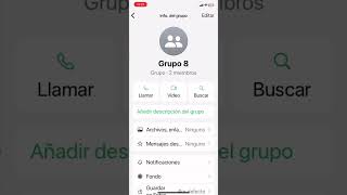 ¿Cómo generar un grupo de WhatsApp [upl. by Poland]