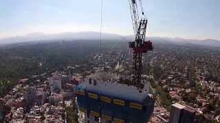 Torre Virreyes 2013 Vuelo con DJI Phantom [upl. by Anillek]