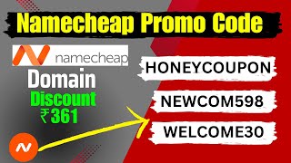 Namecheap promo code  ✅NameCheap Coupon Code for Domain 👉Discount ₹361  NameCheap Coupon Codes [upl. by Darryn]