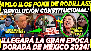 AMLO ¡PONE DE RODILLAS A JUECES PRI Y PAN ¡VUELTOS LOCOS NUEVA REVOLUCIÓN MEXICANA HOY LUNES [upl. by Hawkie]