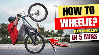 How to WHEELIE  Circle Wheelie  Gear and NonGear Cycle  Infinity Riderzz [upl. by Emery]