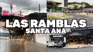 ASÍ ES EL CENTRO COMERCIAL LAS RAMBLAS SANTA ANA EL SALVADOR [upl. by Bobseine618]