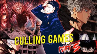 jujutsu kaisen culling game arc part 5  final part  gojo returns [upl. by Leahcimnoj]