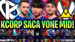 KARMINE CORP SACA YONE CONTRA VITALITY  KC vs VIT RESUMEN LEC VERANO 2024 LVP ESPAÑOL [upl. by Zadoc]