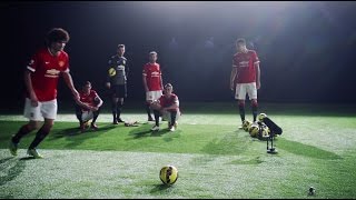 Manchester United Crossbar Challenge 2015 [upl. by Annaiviv]