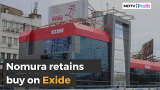 Nomura Retains Buy Rating On Exide Industries  Exide Target Price News [upl. by Fisch]