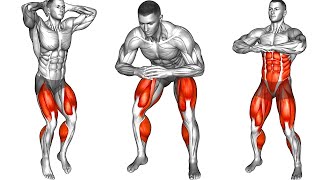 Best Standing Fat Burn Workout [upl. by Bonney]