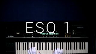 Ensoniq ESQ 1 [upl. by Hnao]