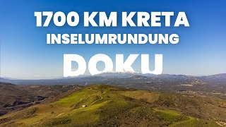 1700 km Kreta  Rundreise im wilden Winter Kretas Kreta Dokumentation Roadtrip Full HD 2022 [upl. by Eddina641]