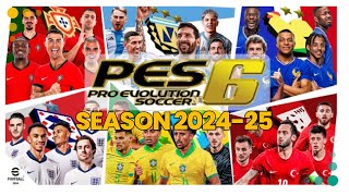 PES 6  Gudpley Patch Season 2025 v1 PC  FREE DOWNLOAD [upl. by Htor]