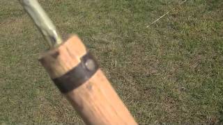 Homemade Pilum Throwing [upl. by Linnea]