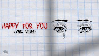 RIELL  Happy for You Lyric Video [upl. by Cassi]