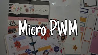 Micro Plan With Me  May 1319 2024  Happy Planner x Spoonful of Faith Stickers [upl. by Grady]