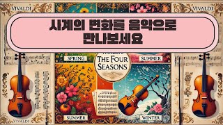 quot비발디  사계 Vivaldi  The Four Seasons  클래식 음악 명작quot [upl. by Jain]