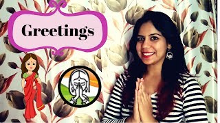 How to Greet People  Greetings in Hindi [upl. by Gerianne210]