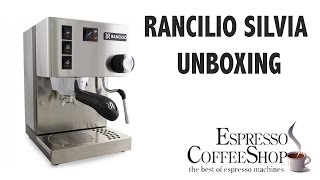 Rancilio Silvia unboxing [upl. by Neeven297]