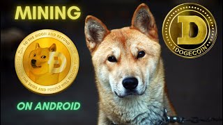 Mining Dogecoin DOGE on Android [upl. by Ehcram]