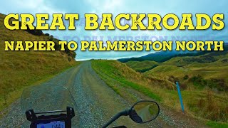 Great backroads  Napier to Palmerston North motorcycle ride [upl. by Schilit]