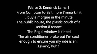 Jay Rock ft Kendrick Lamar  Hood Gone Love It  Lyrics HD [upl. by Chu790]