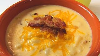 Bettys Slow Cooker Loaded Baked Potato Soup [upl. by Starbuck]