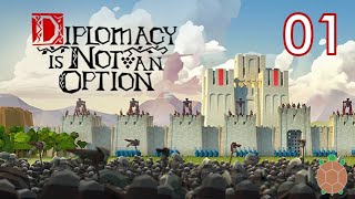 Diplomacy is Not an Option  Castle Builder Tower Defense  Campaign First Look  01 [upl. by Kellina]