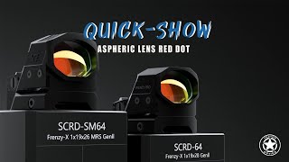 Vector Optics  First Aspheric Lens Red Dot — FrenzyX GenII 1x19x28 amp 1x19x26 SCRD64amp SCRDSM64 [upl. by Luapnoj]