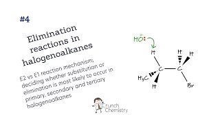 Elimination reactions in halogenoalkanes [upl. by Skutchan]