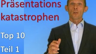 Top 10 Präsentationskiller Tipp 15 So machen Sie Ihre eigene Präsentation zu einem Desaster [upl. by Gris186]