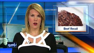 7200 pounds of raw beef products recalled [upl. by Jobina327]