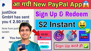 Sign Up करते ही PayPal में मिलेंगे 2 ₹160 🤑  New PayPal Cash Earning App 2023  Paypal Earning [upl. by Anel801]